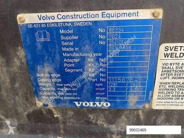 Stavební vybavení Volvo Schaufel / bucket...