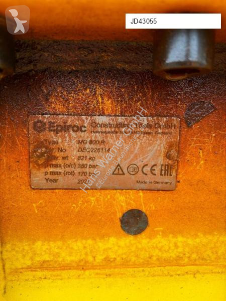 Aanbouwstukken voor bouwmachines Epiroc MG 800 R