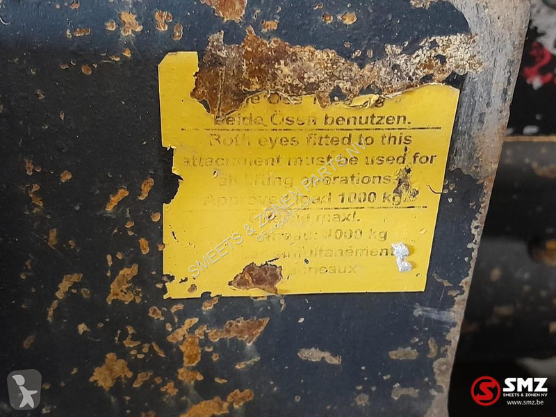 Aanbouwstukken voor bouwmachines  Occ knijpbak...