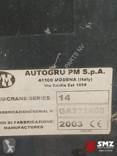 Stavební vybavení PM Occ Autolaadkraan PM14 +...