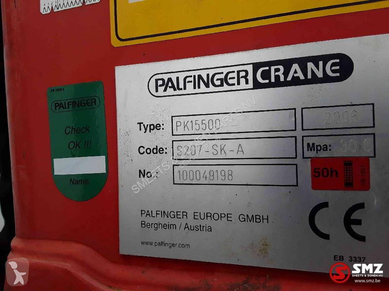 Aanbouwstukken voor bouwmachines Palfinger Occ...