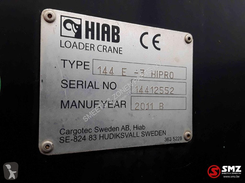 Udstyr til anlægsarbejder Hiab Occ...