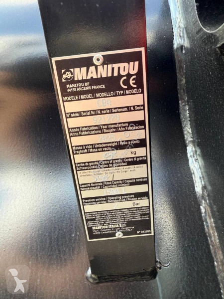 Udstyr til anlægsarbejder Manitou CBA 1500...