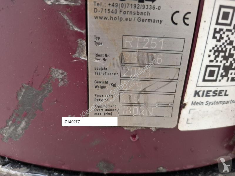 Udstyr til anlægsarbejder  Attache rapide Holp...