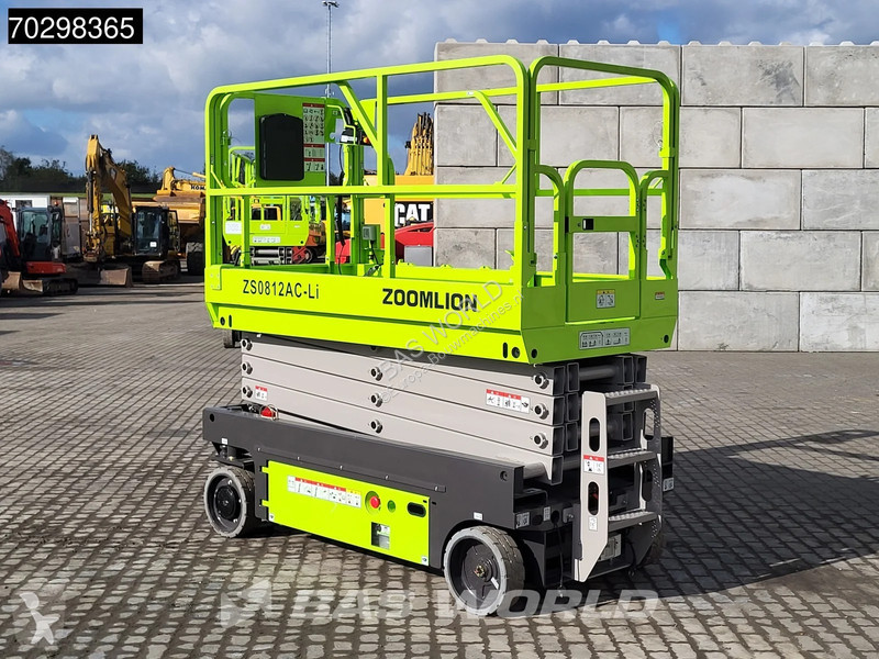 Vybavenie stavebného stroja  ZS0812AC-Li 8 M -...