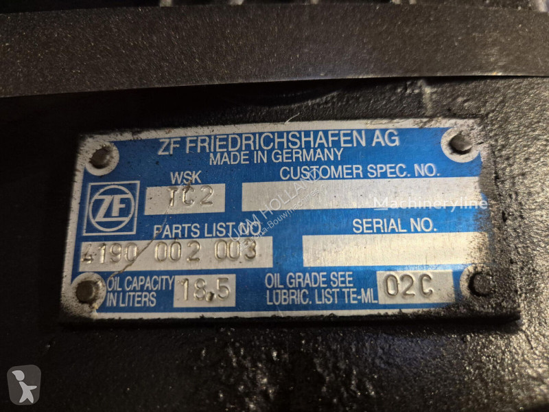 Udstyr til anlægsarbejder ZF LTM 1250-6.1...