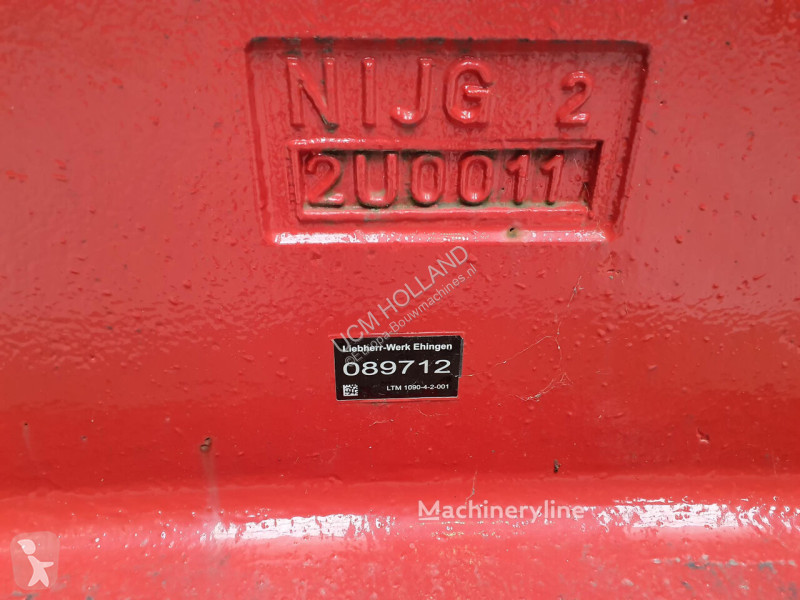 Vybavenie stavebného stroja Liebherr LTM...