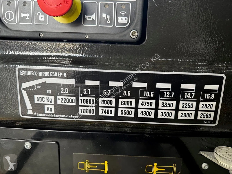 تجهيزات الآليات الثقيلة Hiab Kran HIAB X-HIPRO...
