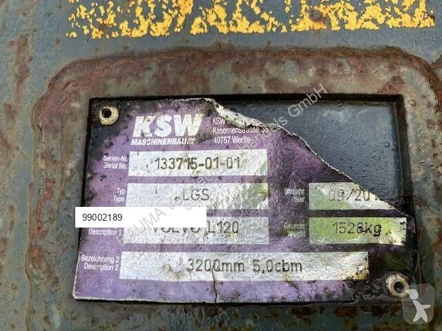 Vybavenie stavebného stroja  (2189) 5 cbm KSW...