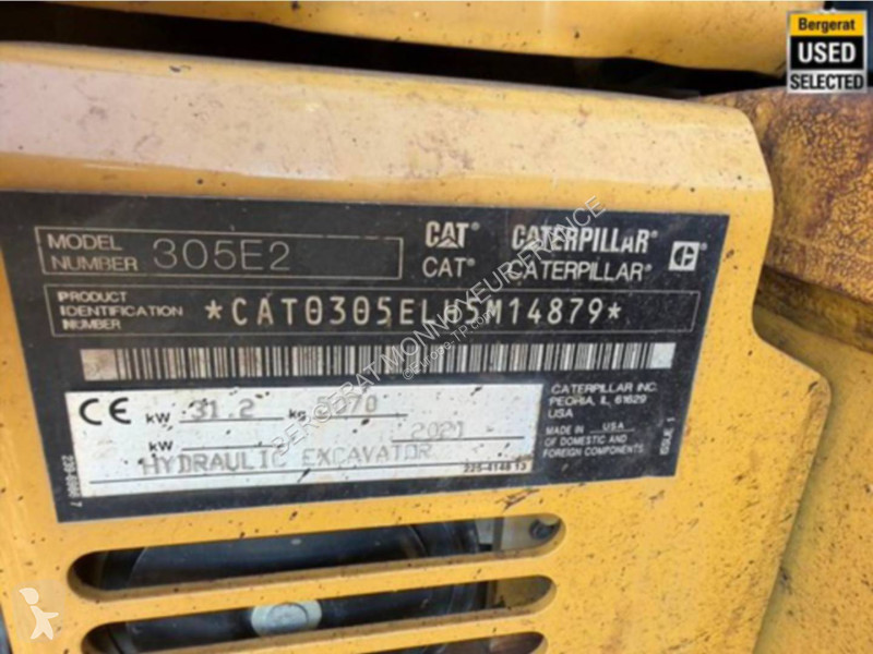 Aanbouwstukken voor bouwmachines Caterpillar 305E2