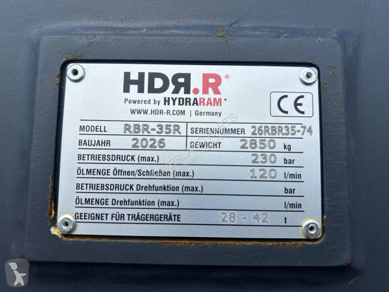 Equipamentos de obras Hydraram RBR-35R Roating...