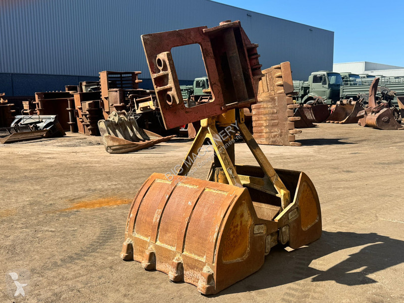 Vybavenie stavebného stroja  Clamshell grapple