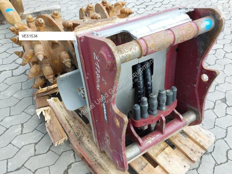 Udstyr til anlægsarbejder Rockwheel Anbaufräse