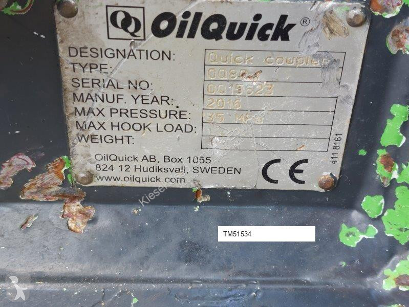 Vybavenie stavebného stroja Oilquick