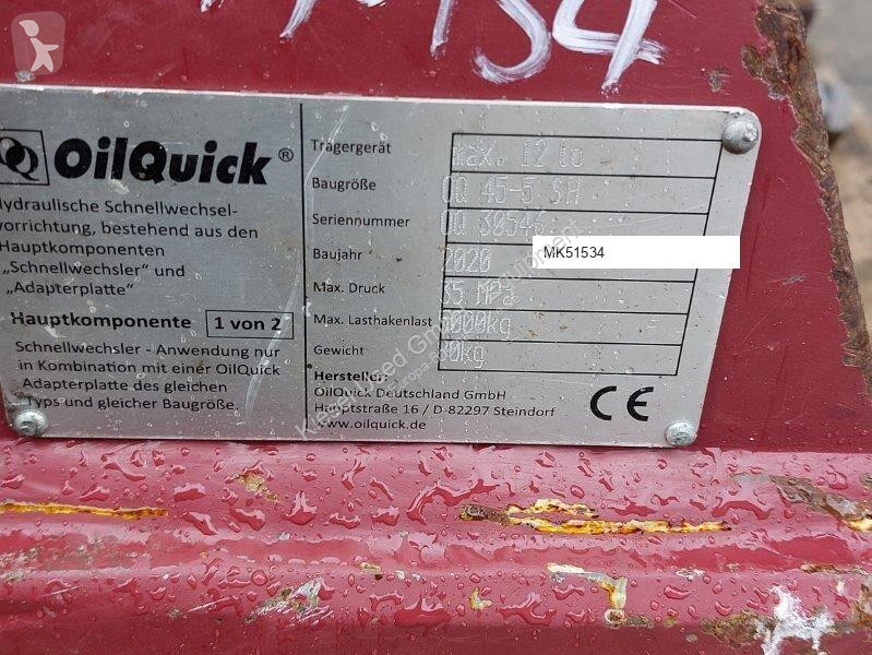 Vybavenie stavebného stroja Oilquick
