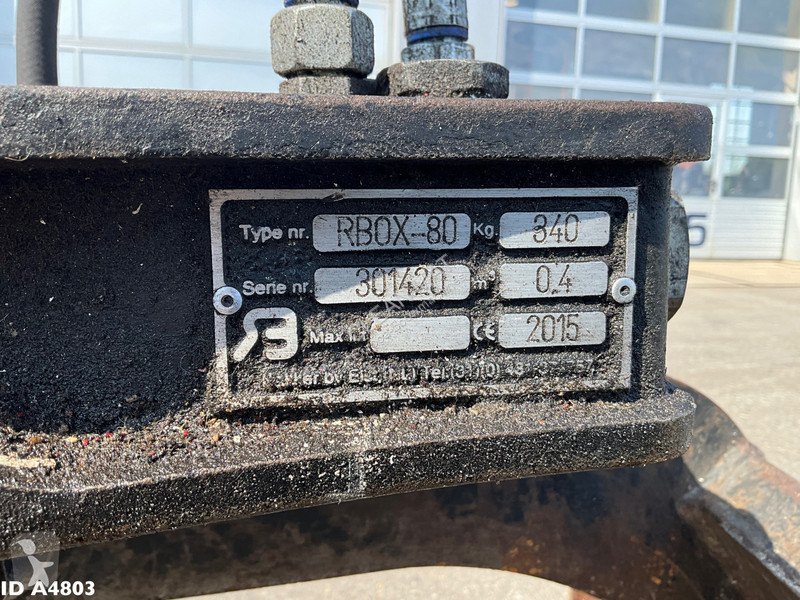 Vybavenie stavebného stroja