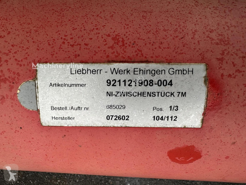 Vybavenie stavebného stroja Liebherr