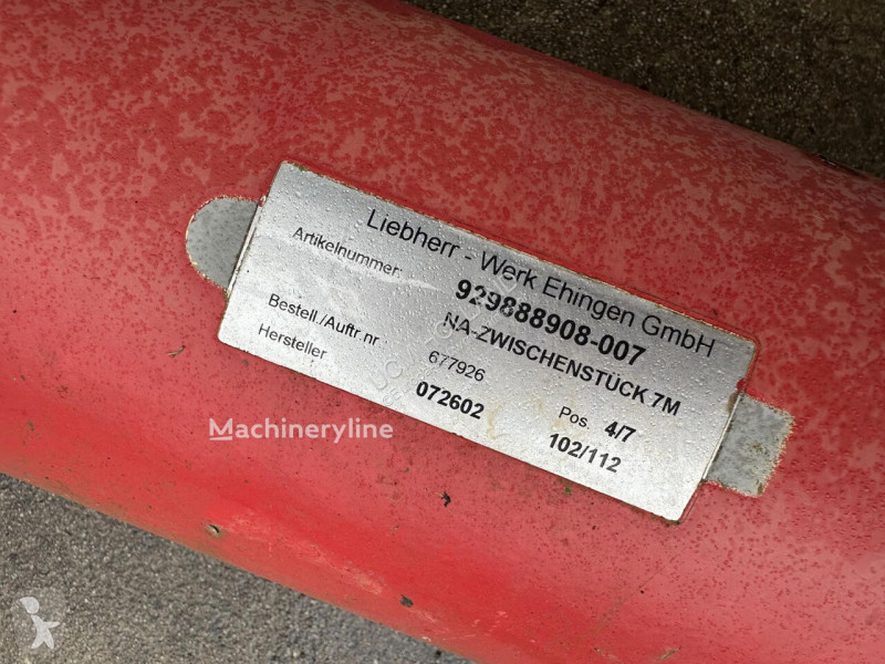 Vybavenie stavebného stroja Liebherr