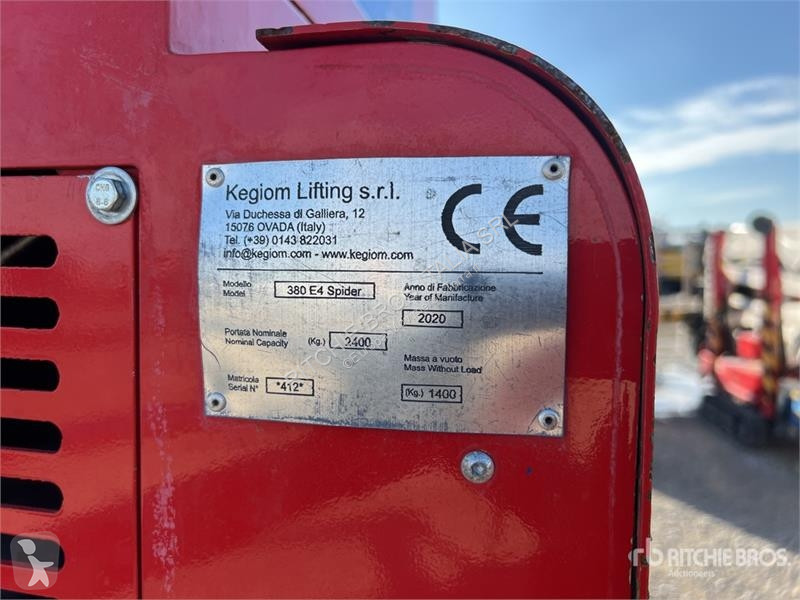 Bygg-anläggningsutrustningar  Kegiom 380E4...