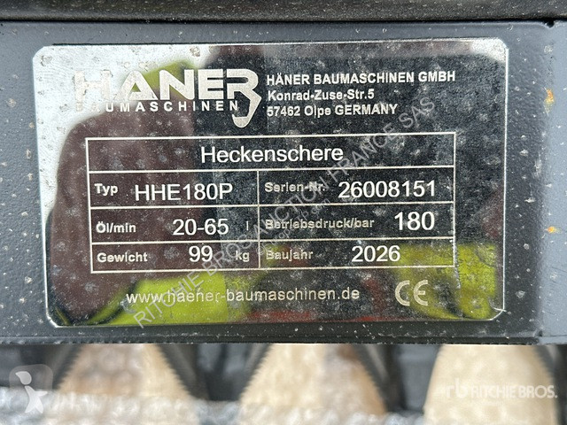 Equipamentos de obras   HHE180P