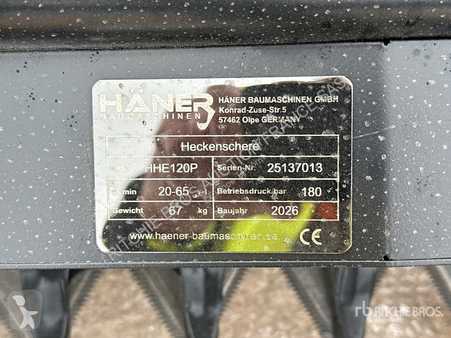 Equipamentos de obras   HHE120P