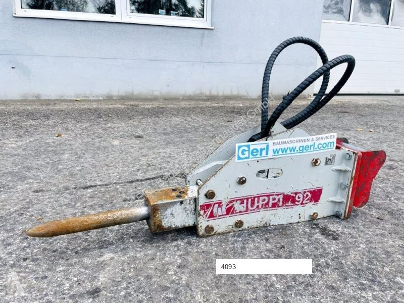 Bygg-anläggningsutrustningar  Huppi 92