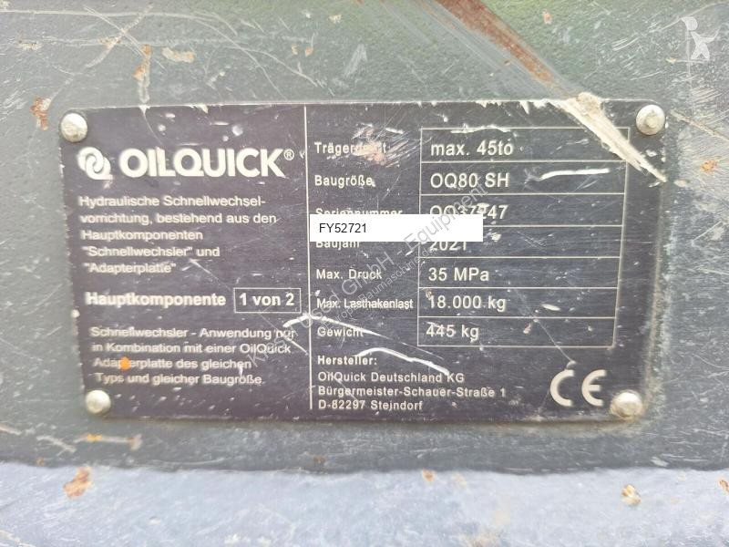 Équipements TP Oilquick
