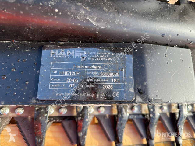 تجهيزات الأشغال العمومية Haener  HHE120P