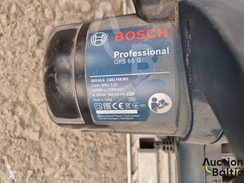 تجهيزات الأشغال العمومية Bosch GKS 65 G