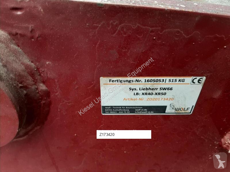 Stavební vybavení  Attache rapide WOLF SW66...