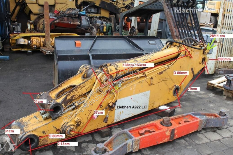Udstyr til anlægsarbejder Liebherr Bras de...