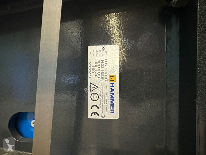Equipamientos maquinaria OP Hammer HS1000