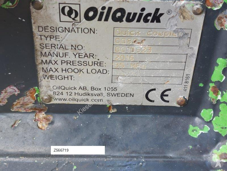 Equipamentos de obras Oilquick Attache rapide...