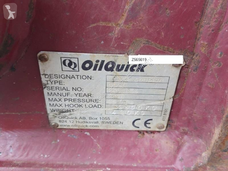 Stavební vybavení Oilquick Attache rapide  pour...