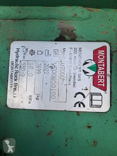 Equipamentos de obras Montabert BRV7000