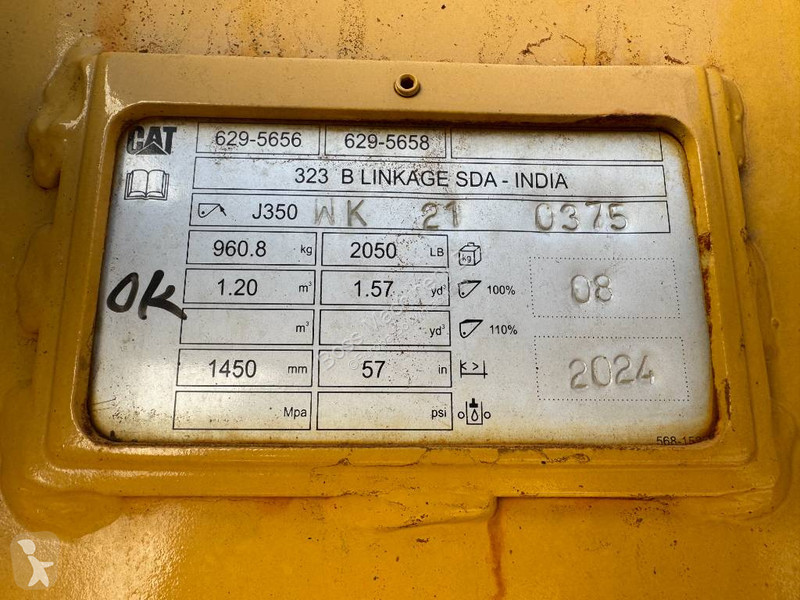 تجهيزات الأشغال العمومية Caterpillar 323 BOOM +...