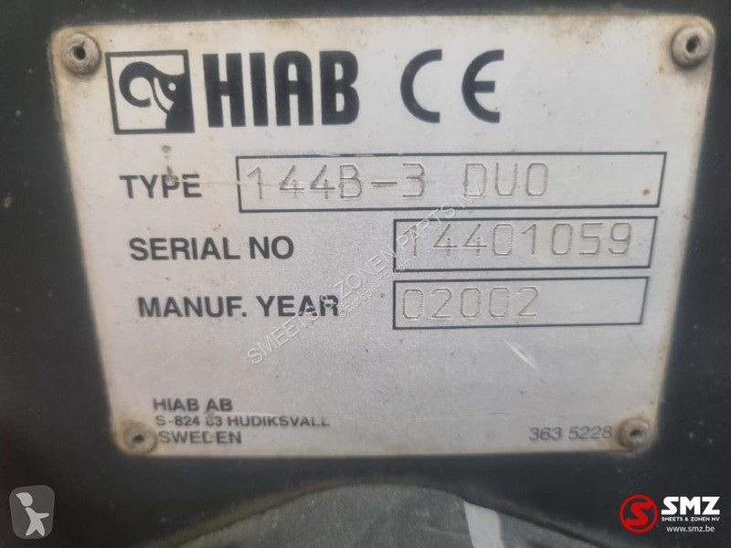 Udstyr til anlægsarbejder Hiab Occ...