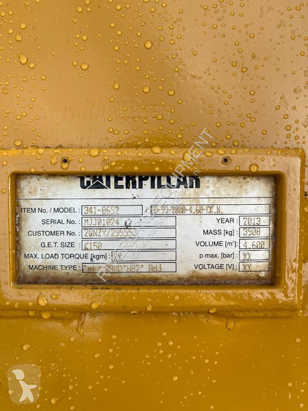 Udstyr til anlægsarbejder Caterpillar 390 395...