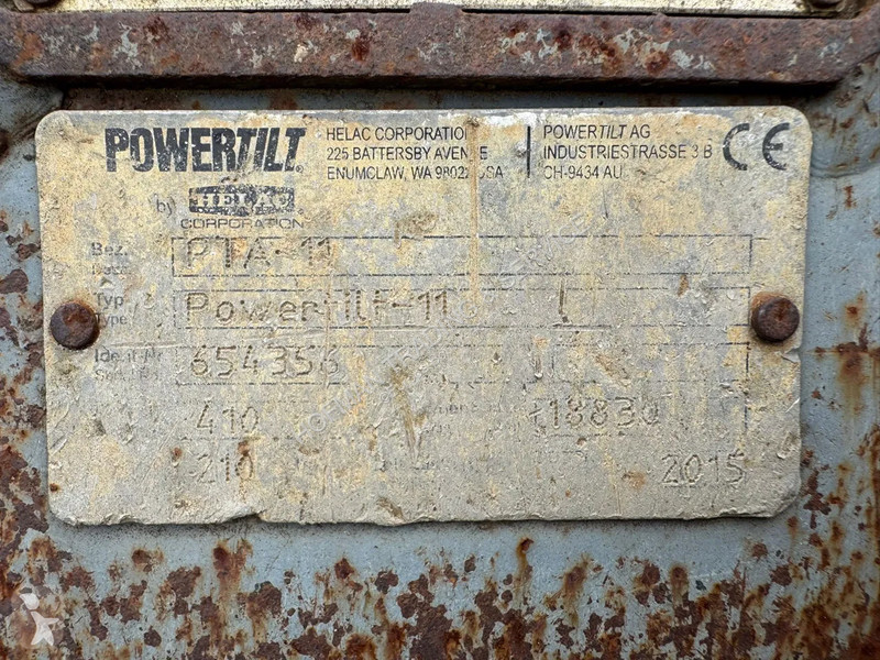 Udstyr til anlægsarbejder Liebherr Powertilt...