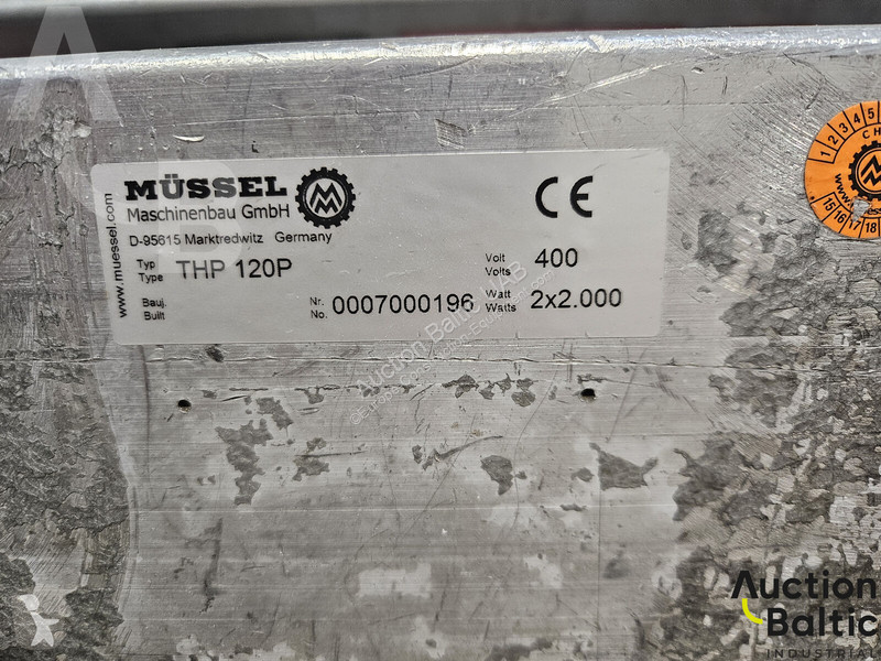 Vybavenie stavebného stroja  THP 120P