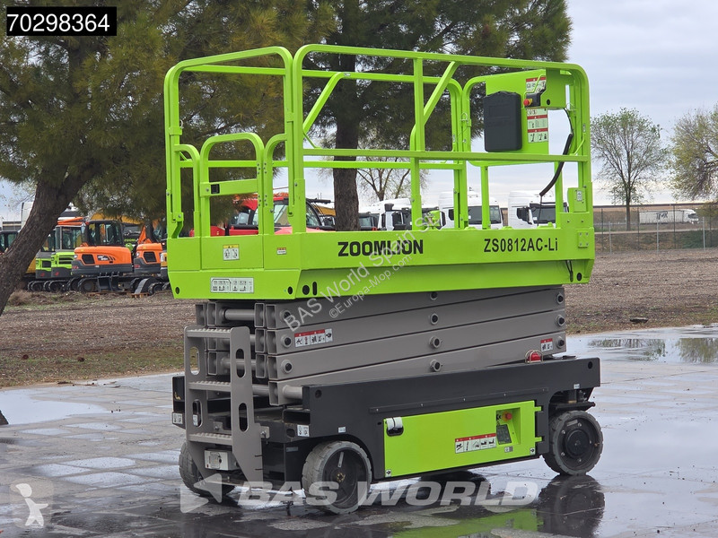 Vybavenie stavebného stroja  ZS0812AC-Li 8 M -...