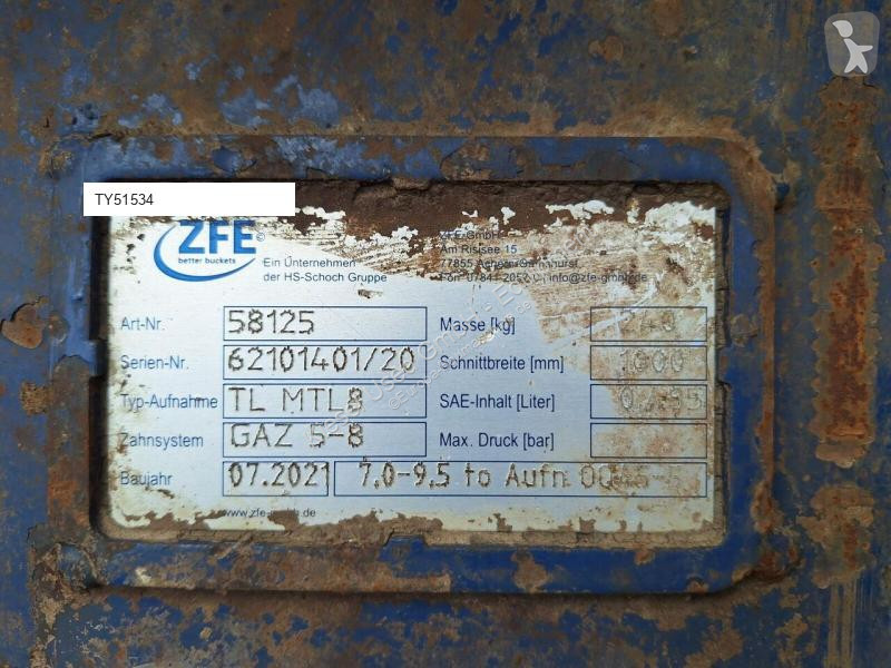 Vybavenie stavebného stroja  1000mm