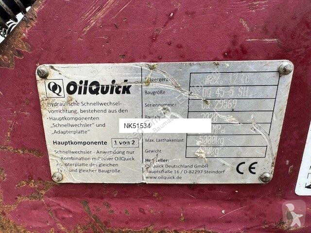 Vybavenie stavebného stroja Oilquick