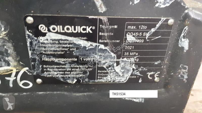 Vybavenie stavebného stroja Oilquick