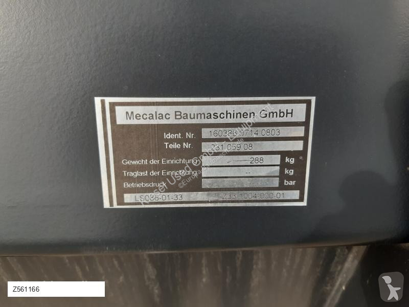 تجهيزات الأشغال العمومية Mecalac Erdbauschaufel...