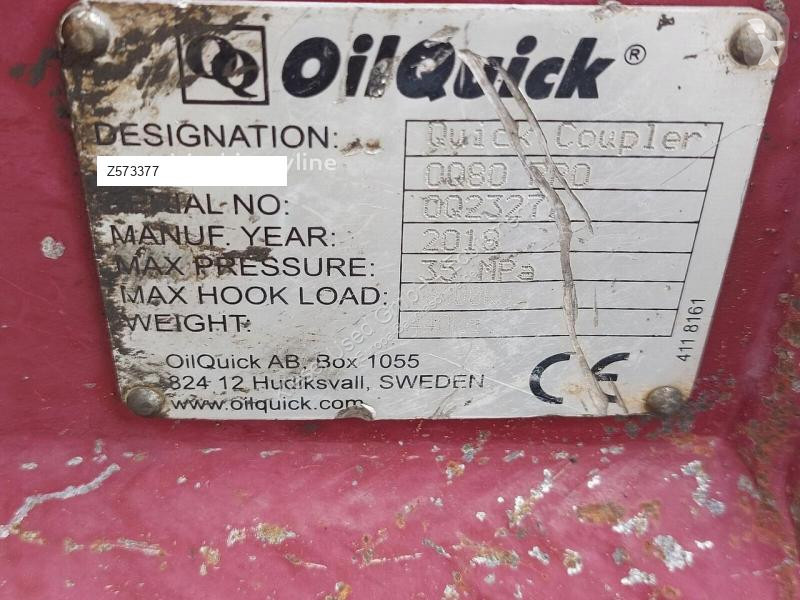 Stavební vybavení Oilquick Attache rapide  pour...