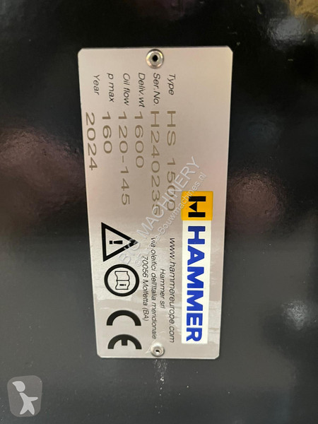 تجهيزات الأشغال العمومية Hammer HS1500