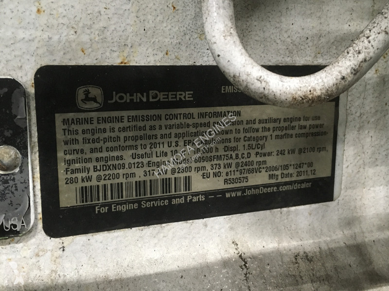 Udstyr til anlægsarbejder John Deere 6090SFM75...