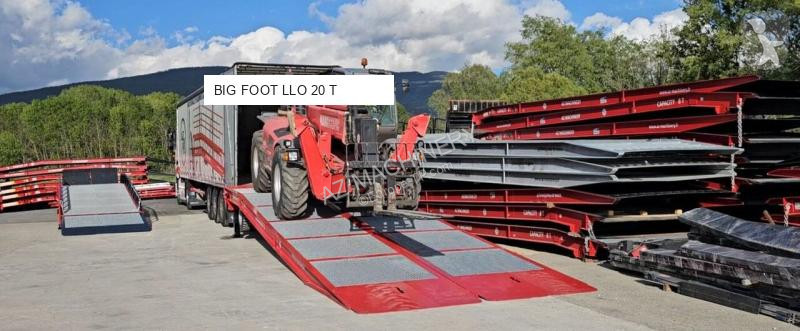 Udstyr til anlægsarbejder  BIG FOOT LLO 20T