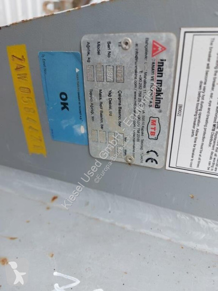 Stavební vybavení  Inan Makina Hydraulikhammer...